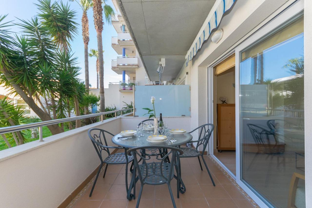 Apartamento Port Canigo bajo vista piscina Roses Exterior foto